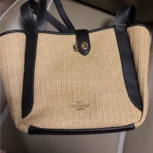 Coach Hadley Turnlock Tote Bag